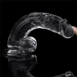 Realiszikus dildó 7.5'' (19 cm)  flawless clear