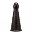 Anál kúp X-men 25 cm huge anal plug fekete