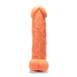 Vaskos nagy műpénisz herés X-men super sized dildo 28 cm flesh