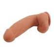 Barna realisztikus dildó Pruriency Lord Latin 17,5 cm
