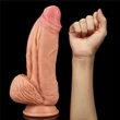 Vastag eres dildó 25 cm - 10" Dual-Layered Silicone Cock