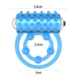 Világítós vibráló péniszgyűrű Lumino play vibrating penis ring