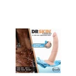 Tapasdókorongos Dr. Skin önsíkosító dildó 19 cm