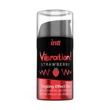 Folyékony vibrátor gél, epres - Vibration Strawberry 15 ml