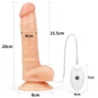 Felcsatolható vibráló készlet 19 cm Vibrating easy strapon set 7.5 herével