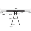 Felcsatolható vibrációs világos dildó hámmal 19 cm - Vibrating easy strapon set 7.5