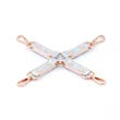Holografikus keresztkötöző Cosmo Bondage - Hogtie - Rainbow