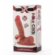 Valósághű eres, talpas dildó cock tan X-men mike 6.1