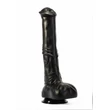 Nagy méretű ló dildó X-men David 12.4 cock fekete 31,5 cm
