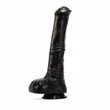 Nagy méretű ló dildó X-men David 12.4 cock fekete 31,5 cm