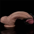 Valósághű nagy dildó 11'' dual layered silicone cock xxl 28 cm
