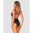 Fekete alul nyitott body B138 teddy S/M/L