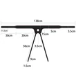 Felköthető vibrátor állítható hámmal Easy strapon set 8.5" fekete 21,5 cm
