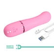 Csiklókaros g-pont vibrátor Pretty Love Marski pink 18 cm