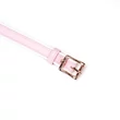 Kecskebőr szemtakaró White & pink fairy goat leather blindfold