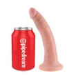 Realisztikus dildó King Cock 7"- 18 cm