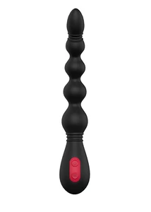 Hajlékony gömbös hüvely és anál vibrátor Essentials anal flexi beads
