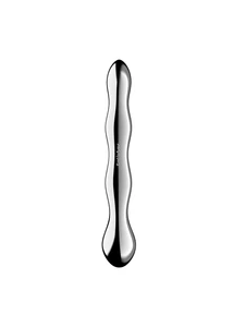 Dildó g ponthoz fémből Cosmic crest 2 - silver