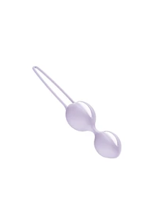 Hüvelygolyó szilikon lila Smartballs duo - purple