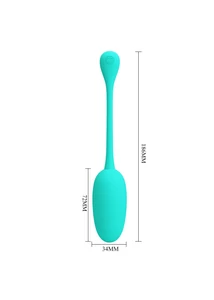 Vibrációs tojás Pretty love knucker green