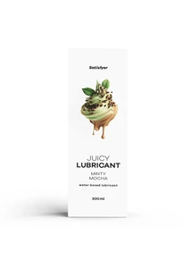 Mentás kávé aromájú vízbázisú síkosító Juicy Lubricant, 300 ml (water) - Minty Mocha