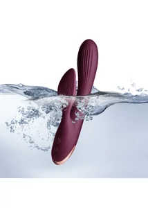 Csiklókaros vibrátor Climaximum - lyanna burgundy