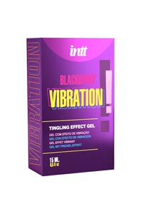 Áfonyás illatú melegítő hatású izgató gél Vibration Blackberry