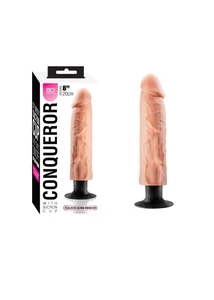 Tapadókorongos vibrátor Conqueror multi-speed vibrátor 20 cm