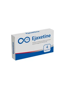 Potencianövelő, késleltető kapszula férfiaknak Ejaxetine - 4 db