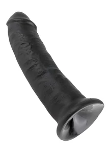 Letapasztható realisztikus vastag fekete dildó 9" cock black 22,86 cm