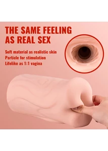 Maszturbátor vibrátoros ánusz Large thrusting masturbator i