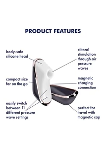 Léghullámos csiklóizgató Satisfyer Pro Traveler