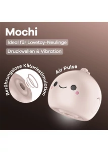 Csiklóstimulátor szívófunkcióval Mochi - beige