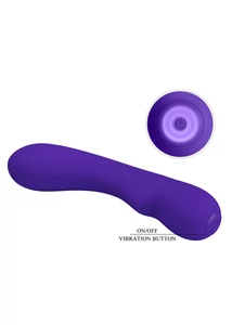 Pretty love matt purple G-pontos vibrátor