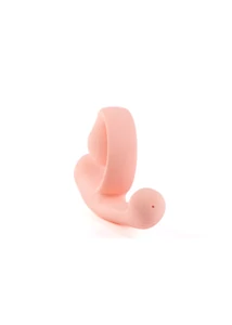 Csiga formájú csiklókaros vibrátor rugalmas nyúlvibrátor magic snail rózsaszín