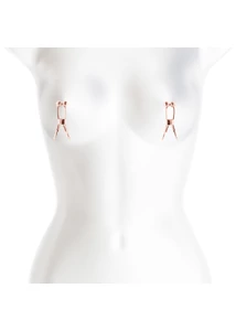 Mellcsipesz Bound - nipple clamps - c1 - rose gold
