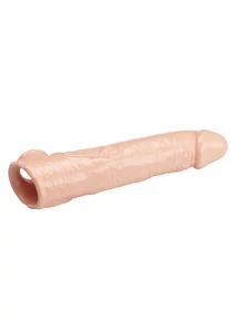 Realisztikus péniszköpeny heregyűrűvel Pretty Love Extension Penis Sleeve flesh