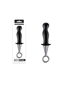 Kerekített fejű anal plug 10,5 cm - 5" silicone butt plug II