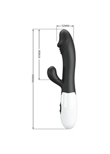 Csiklóizgatós g-pont vibrátor Pretty Love Snappy Black
