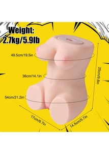 Tölthető, vibrációs vagina maszturbátor Renaca Pussy