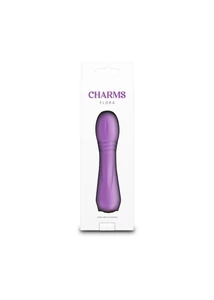 Mini vibrátor Charms - flora - violet