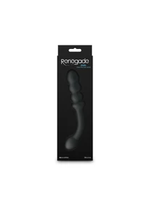 Kétvégű vibrátor Renegade - Duel - Black