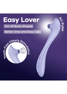 Léghullámos csiklóizgató Easy lover - violet