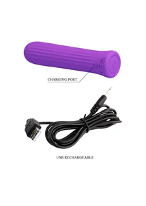 Mini vibrátor tölthető Pretty Love Blanche purple II