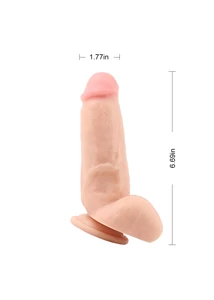 Letapasztható dildó Troy bell 6.5" dildo