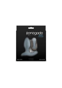 Távirányítós anál vibrátor forgó funkcióval Renegade - Summit - Gray