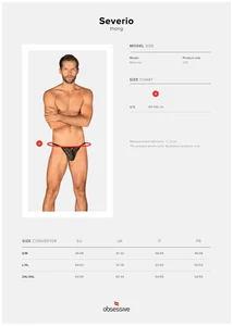 Severio thong o/s
