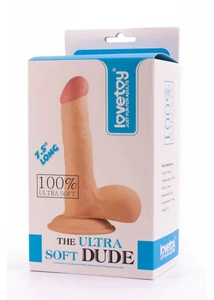 Letapasztható realisztikus dildó - 7.5" The Ultra Soft Dude