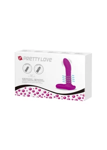 Vibrátor forgó funkcióval Pretty Love Merlin Purple