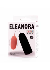 Vezetések vibrációs tojás puha bevonattal Eleanora Vibrating Egg Flesh